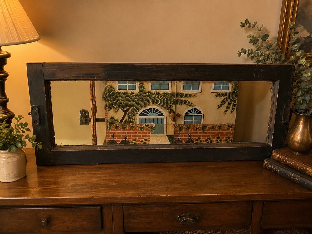 Architectural Salvage - Transom with Hardware
